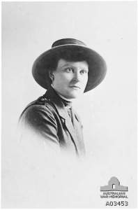 Sister Sophy Durham.  Photo:  Australian War Memorial.